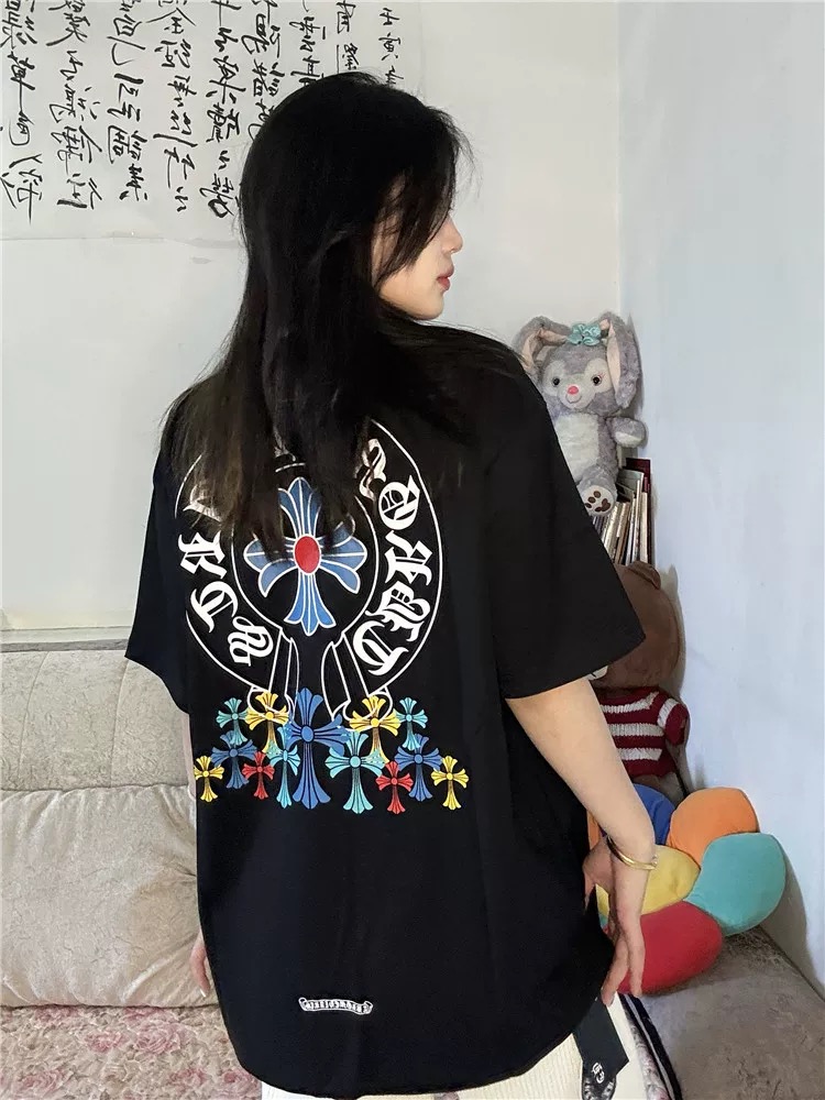 【Chrome Hearts】2025新作 クロムハーツ Tシャツ 男女兼用 高品質 半袖 CH036