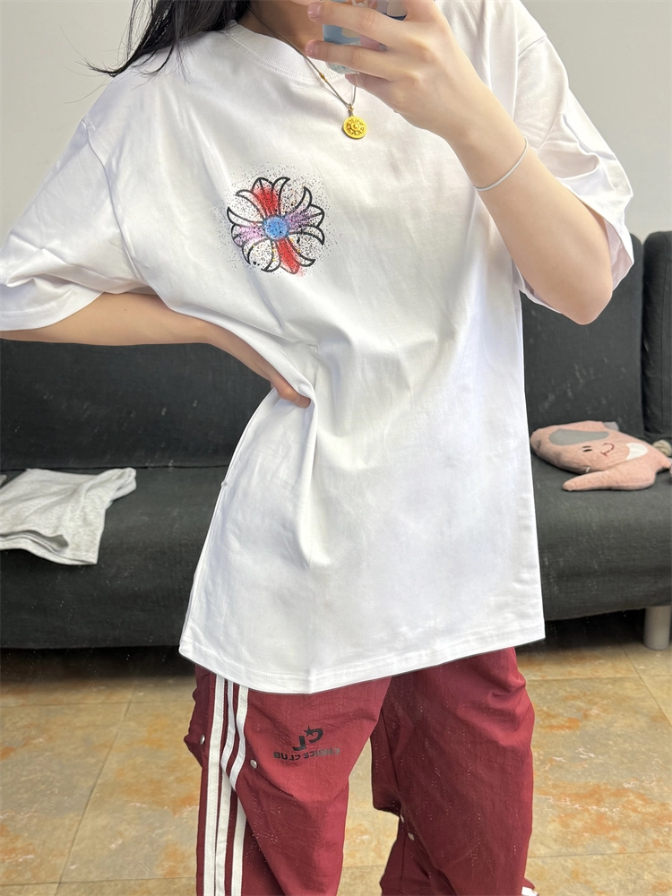 【Chrome Hearts】クロムハーツ Tシャツ 男女兼用 高品質 半袖 CH032