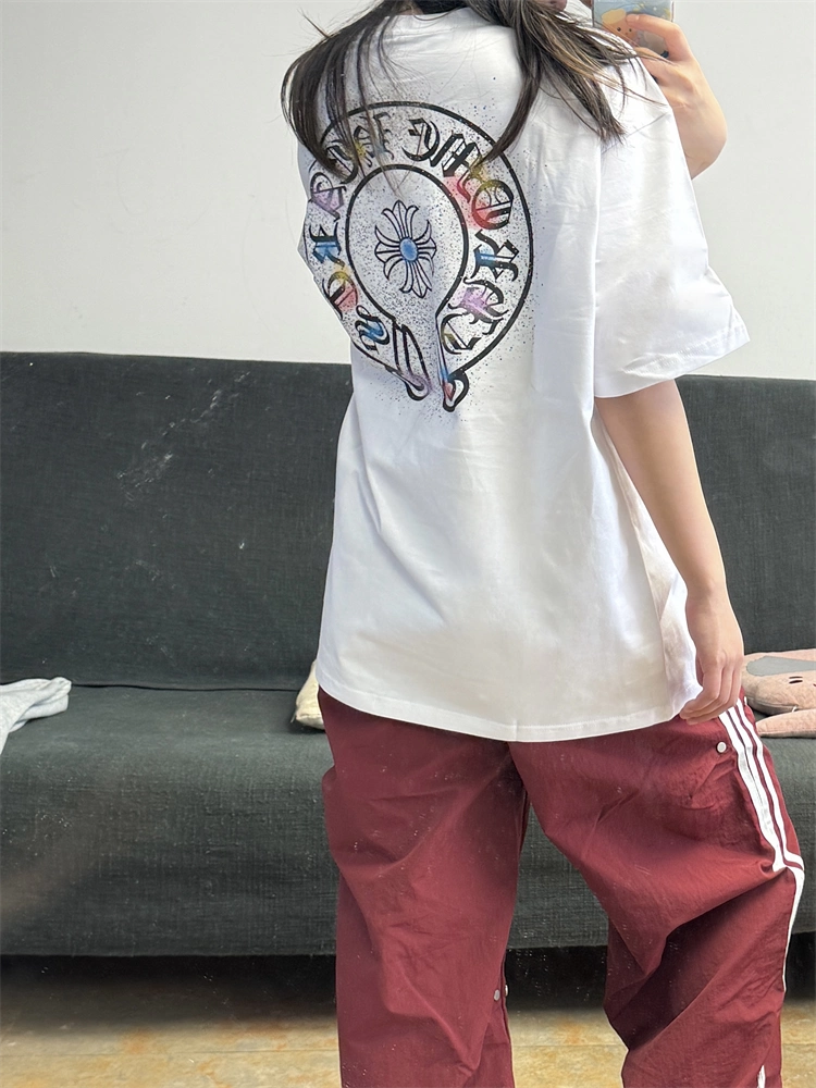 【Chrome Hearts】クロムハーツ Tシャツ 男女兼用 高品質 半袖 CH032