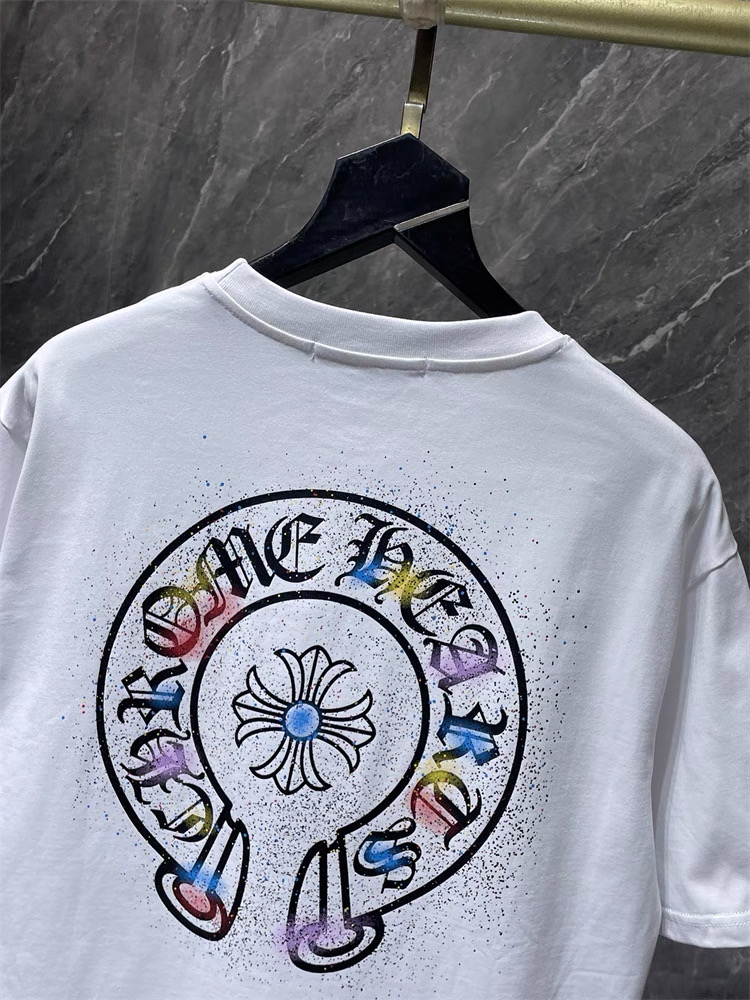 【Chrome Hearts】クロムハーツ Tシャツ 男女兼用 高品質 半袖 CH032