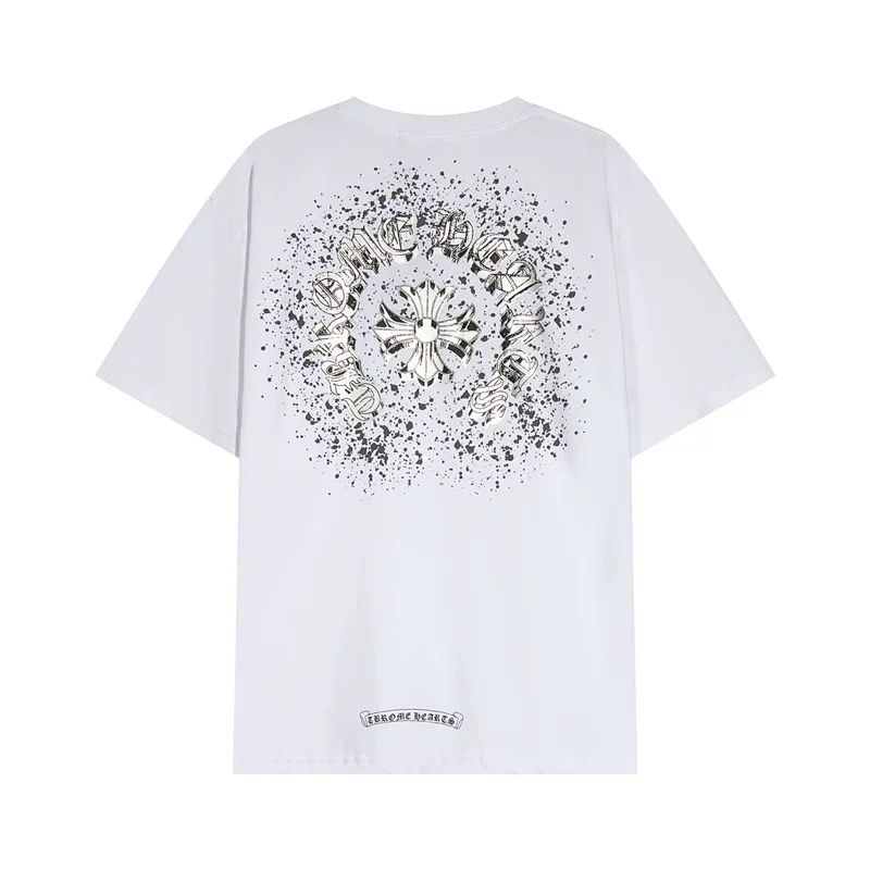 【Chrome Hearts】クロムハーツ Tシャツ 男女兼用 高品質 半袖 CH031