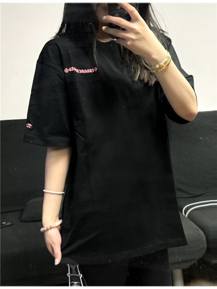 【Chrome Hearts】クロムハーツ Tシャツ 男女兼用 高品質 半袖 CH029