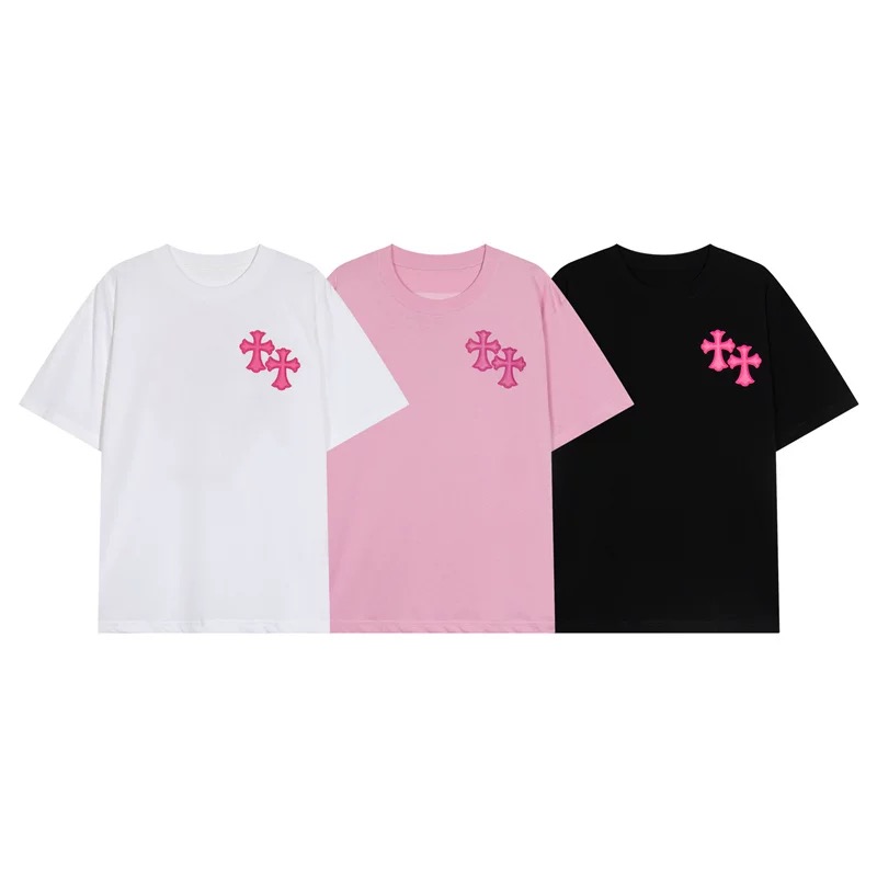【Chrome Hearts】クロムハーツ Tシャツ 男女兼用 高品質 半袖 CH027