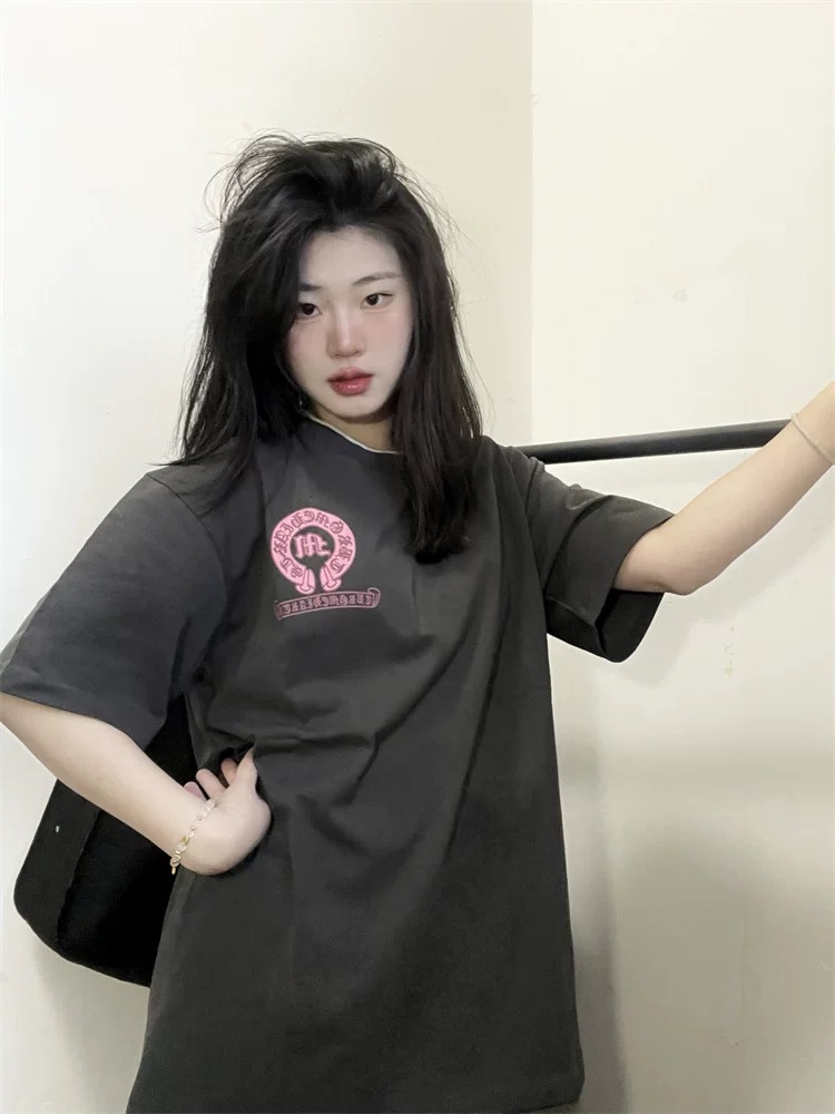 【Chrome Hearts】2025新作 クロムハーツ Tシャツ 男女兼用 高品質 半袖 CH035