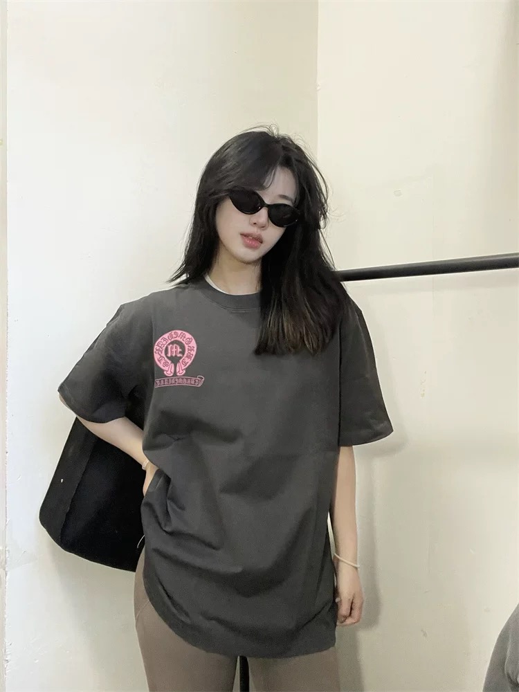 【Chrome Hearts】2025新作 クロムハーツ Tシャツ 男女兼用 高品質 半袖 CH035