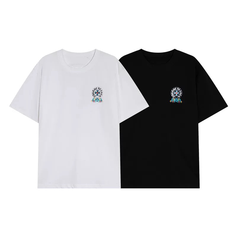 【Chrome Hearts】2025新作 クロムハーツ Tシャツ 男女兼用 高品質 半袖 CH036