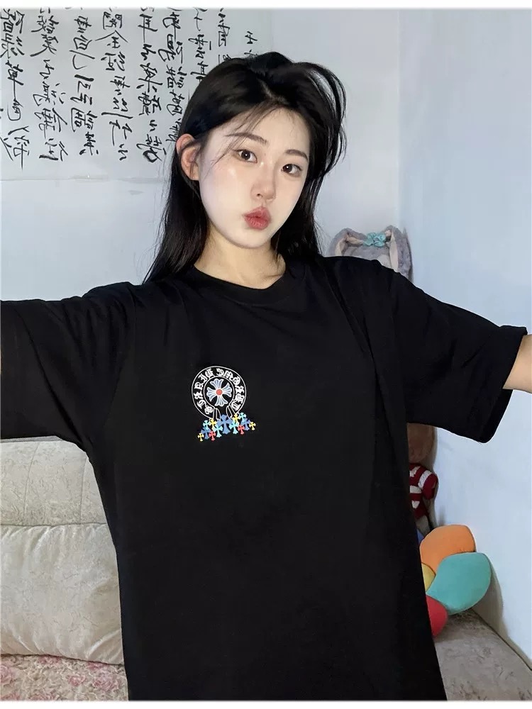 【Chrome Hearts】2025新作 クロムハーツ Tシャツ 男女兼用 高品質 半袖 CH036