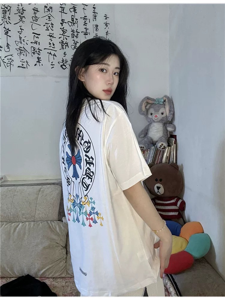 【Chrome Hearts】2025新作 クロムハーツ Tシャツ 男女兼用 高品質 半袖 CH036