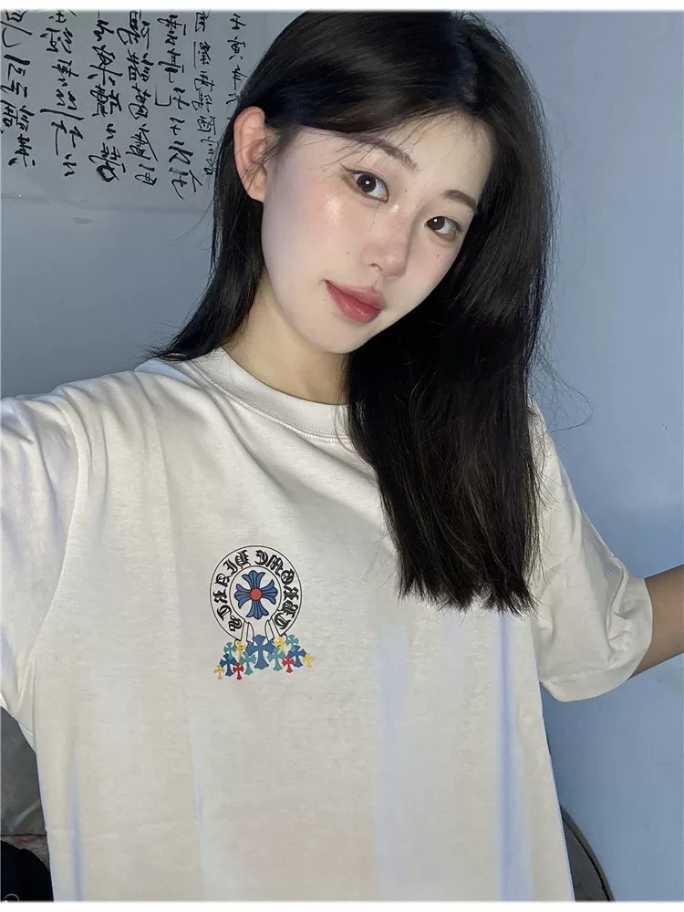 【Chrome Hearts】2025新作 クロムハーツ Tシャツ 男女兼用 高品質 半袖 CH036