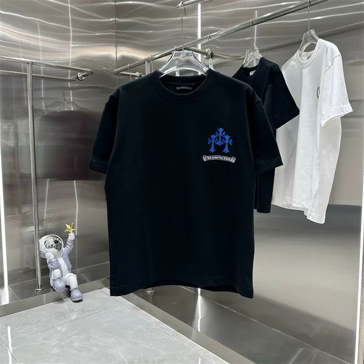 【Chrome Hearts】2025新作 クロムハーツ Tシャツ 男女兼用 高品質 半袖 CH038