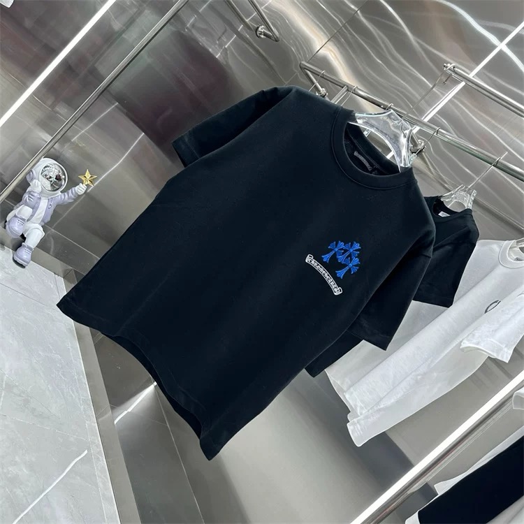 【Chrome Hearts】2025新作 クロムハーツ Tシャツ 男女兼用 高品質 半袖 CH038