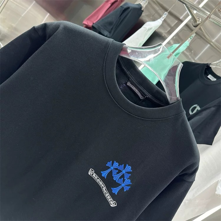 【Chrome Hearts】2025新作 クロムハーツ Tシャツ 男女兼用 高品質 半袖 CH038