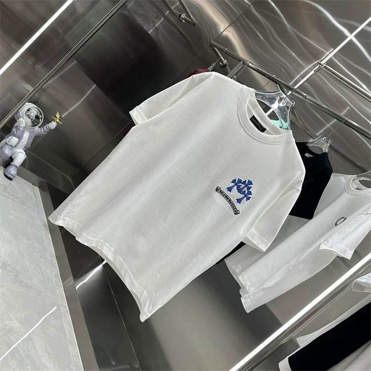 【Chrome Hearts】2025新作 クロムハーツ Tシャツ 男女兼用 高品質 半袖 CH038