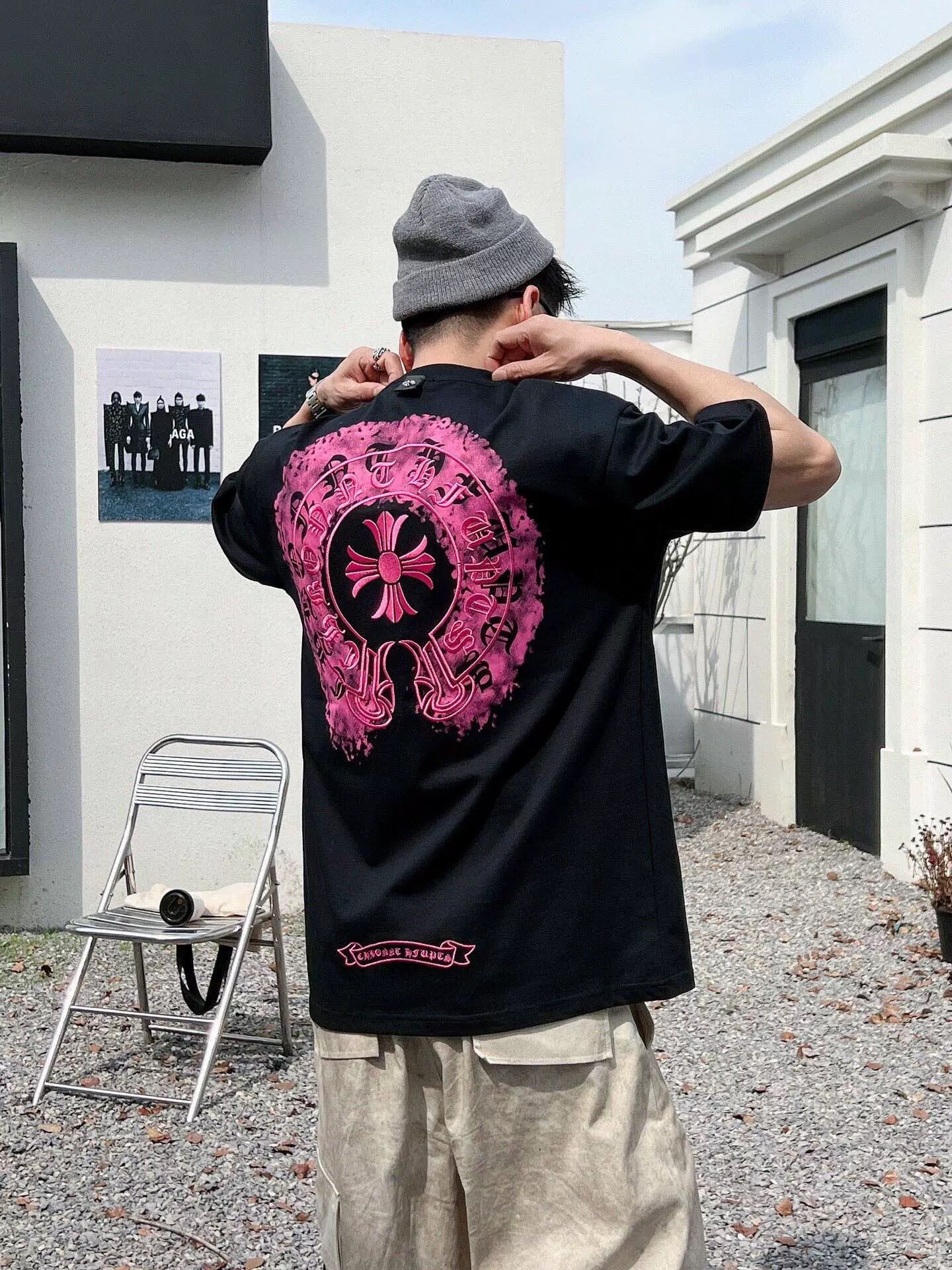 【Chrome Hearts】2025新作 クロムハーツ Tシャツ 男女兼用 高品質 半袖 CH039