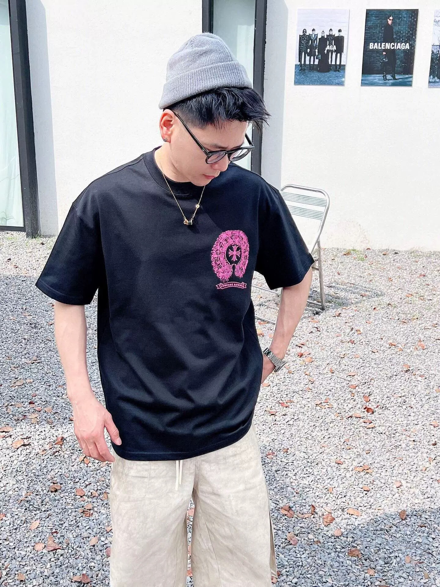 【Chrome Hearts】2025新作 クロムハーツ Tシャツ 男女兼用 高品質 半袖 CH039