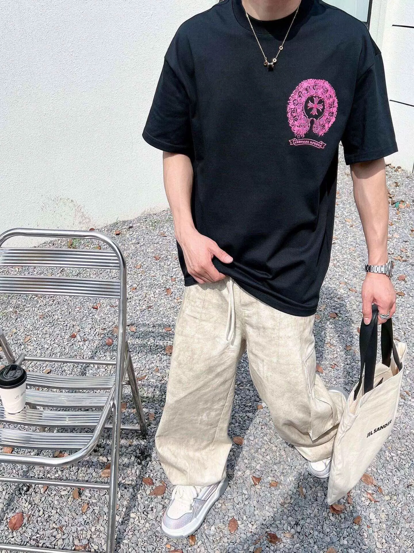 【Chrome Hearts】2025新作 クロムハーツ Tシャツ 男女兼用 高品質 半袖 CH039