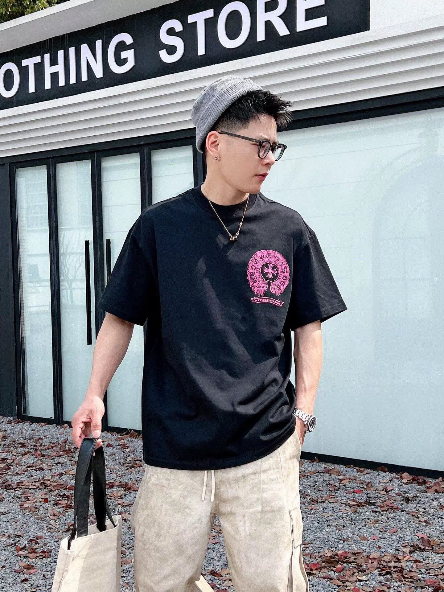 【Chrome Hearts】2025新作 クロムハーツ Tシャツ 男女兼用 高品質 半袖 CH039