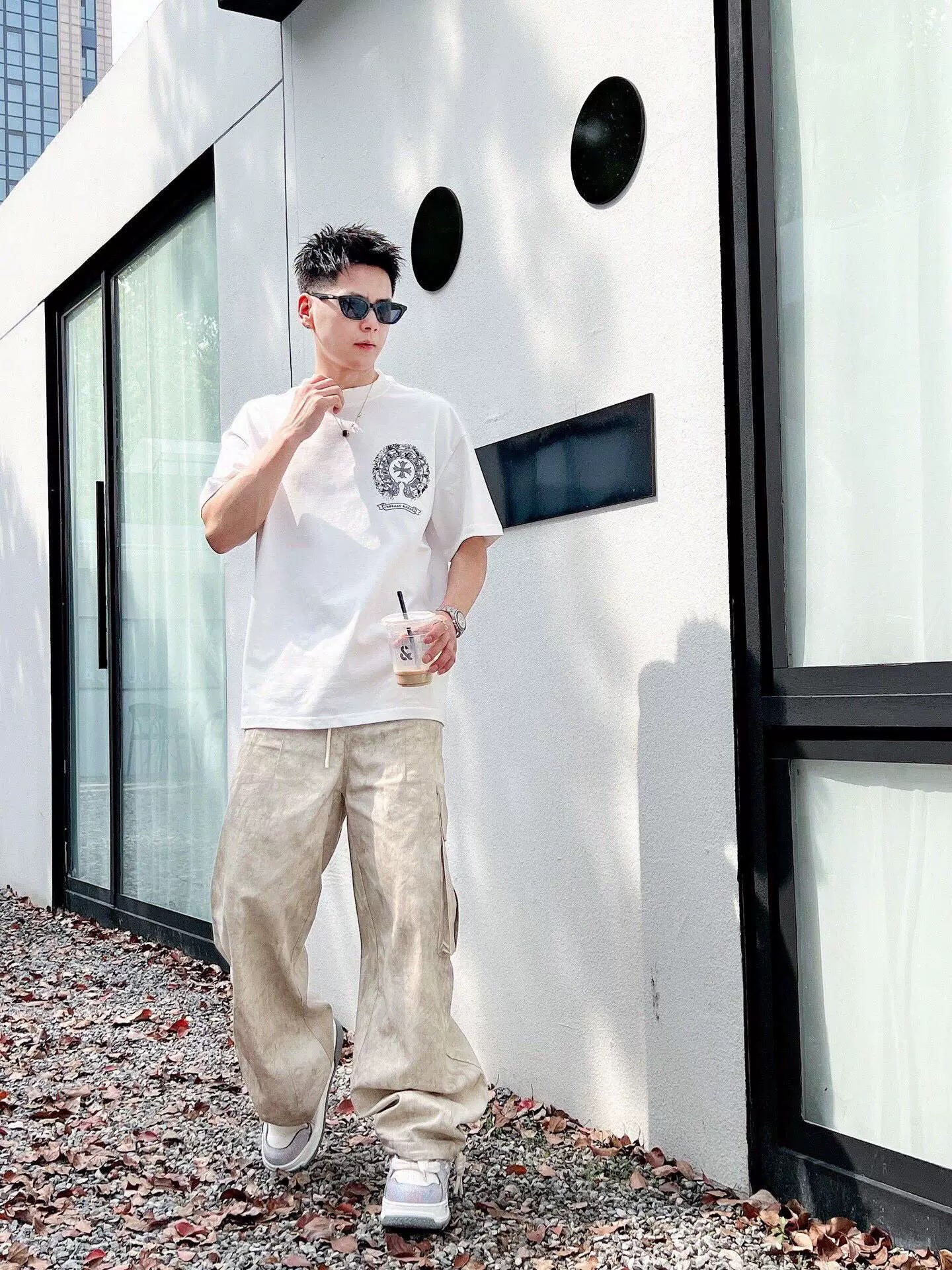 【Chrome Hearts】2025新作 クロムハーツ Tシャツ 男女兼用 高品質 半袖 CH039