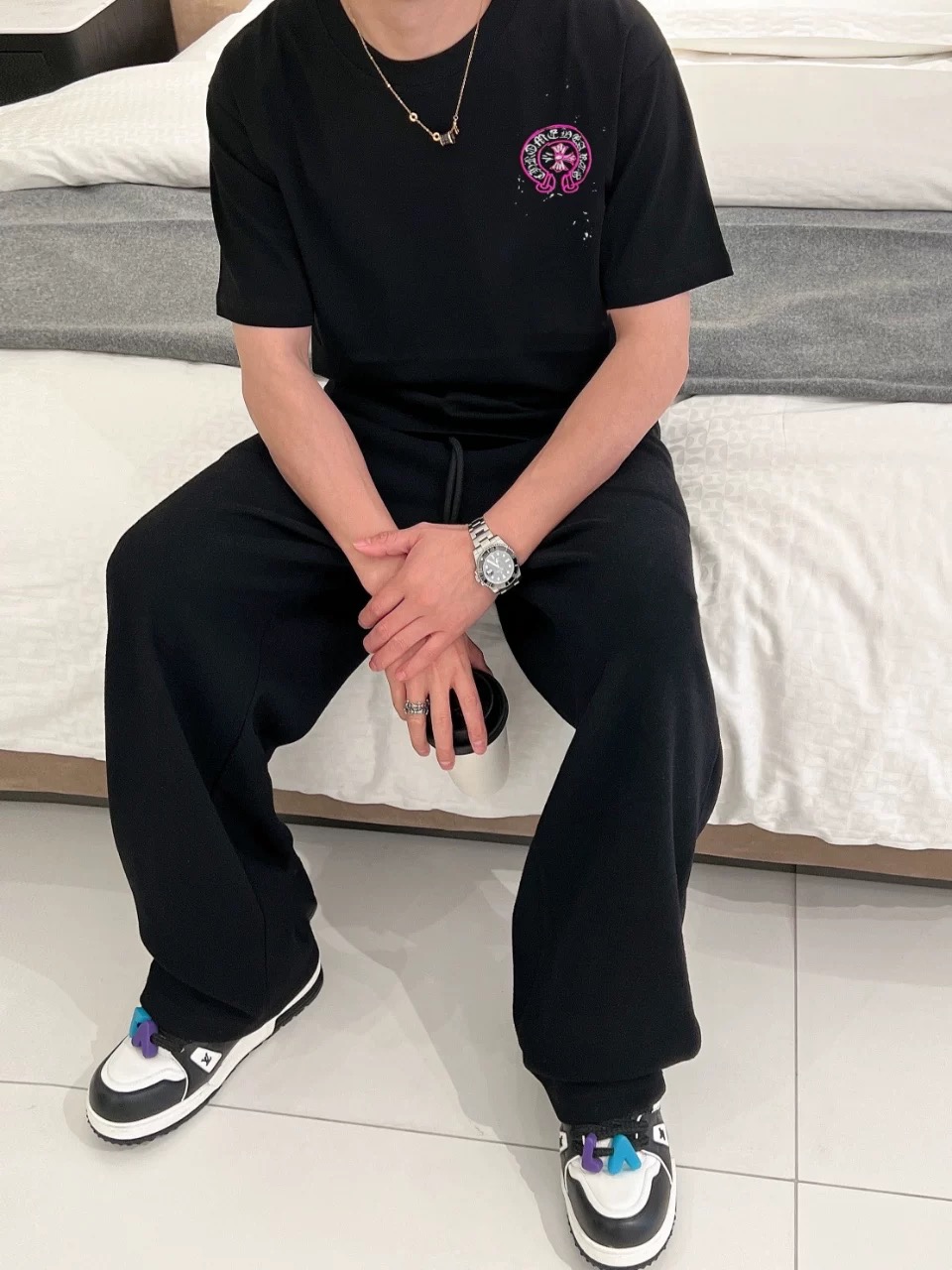 【Chrome Hearts】2025新作 クロムハーツ Tシャツ 男女兼用 高品質 半袖 CH041