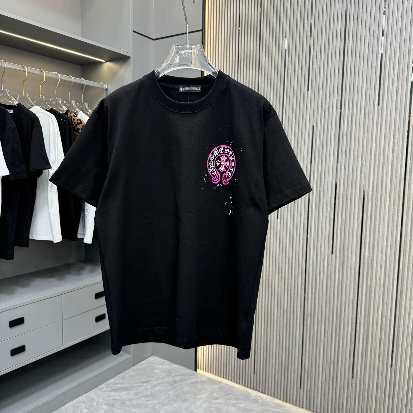 【Chrome Hearts】2025新作 クロムハーツ Tシャツ 男女兼用 高品質 半袖 CH041