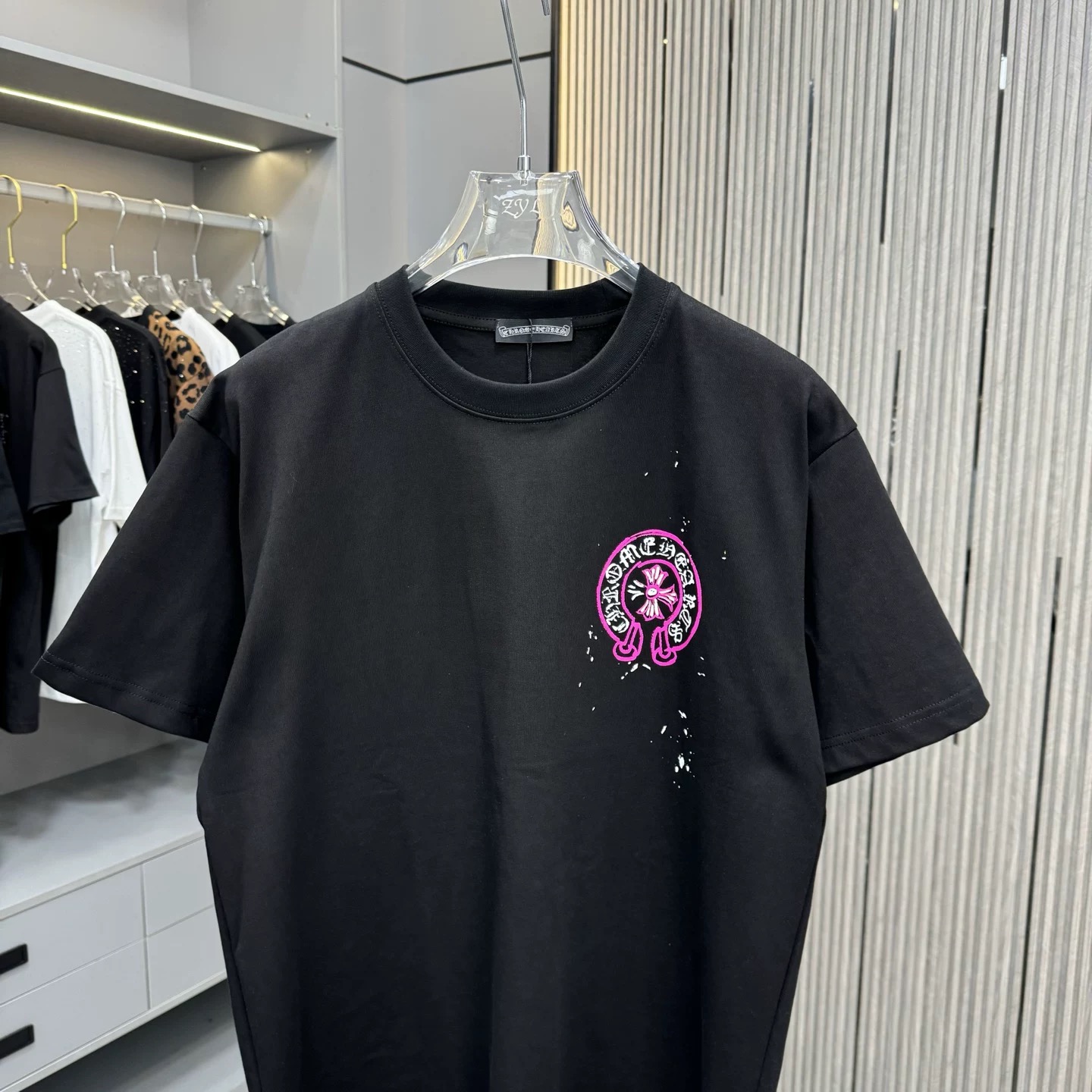 【Chrome Hearts】2025新作 クロムハーツ Tシャツ 男女兼用 高品質 半袖 CH041