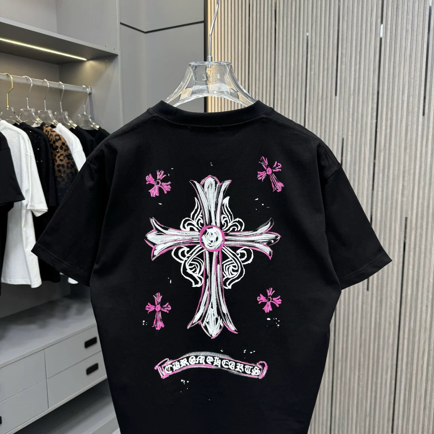 【Chrome Hearts】2025新作 クロムハーツ Tシャツ 男女兼用 高品質 半袖 CH041