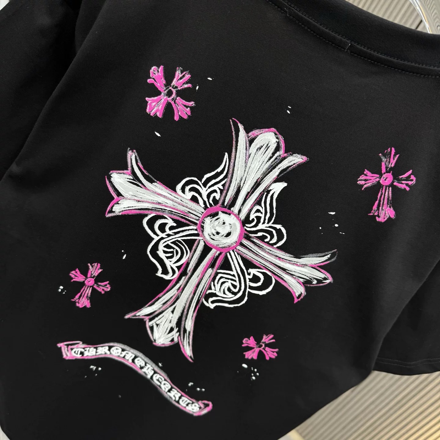 【Chrome Hearts】2025新作 クロムハーツ Tシャツ 男女兼用 高品質 半袖 CH041