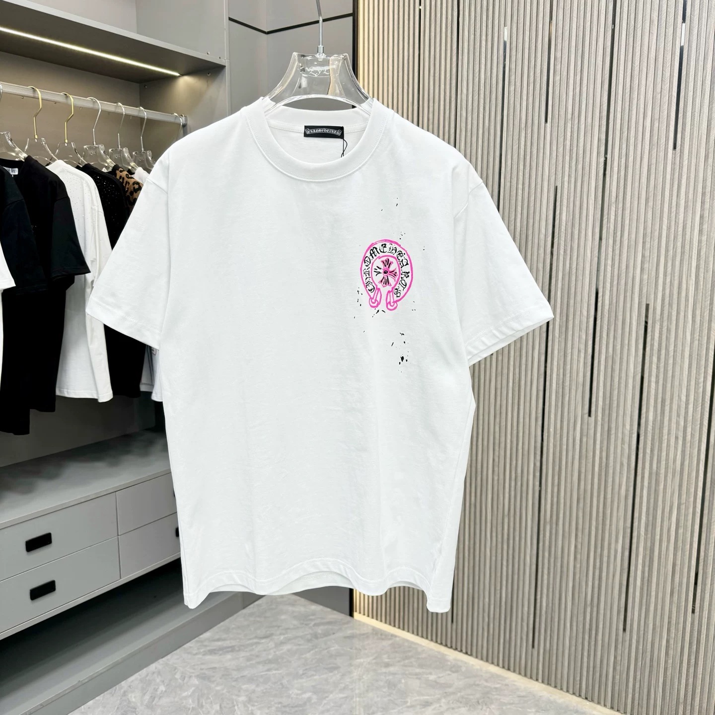 【Chrome Hearts】2025新作 クロムハーツ Tシャツ 男女兼用 高品質 半袖 CH041