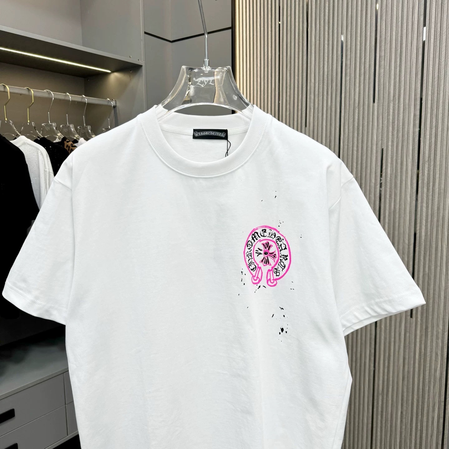 【Chrome Hearts】2025新作 クロムハーツ Tシャツ 男女兼用 高品質 半袖 CH041