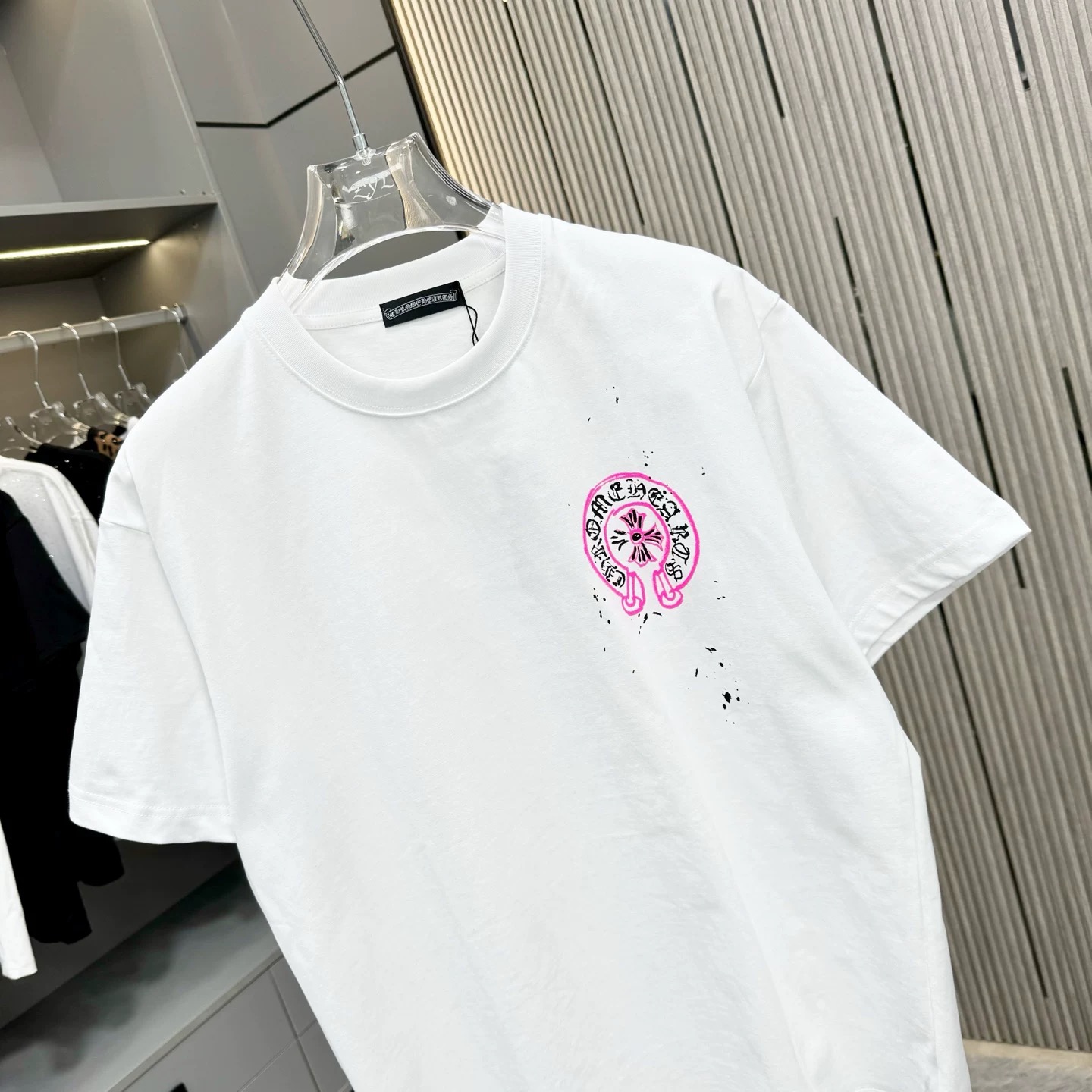 【Chrome Hearts】2025新作 クロムハーツ Tシャツ 男女兼用 高品質 半袖 CH041