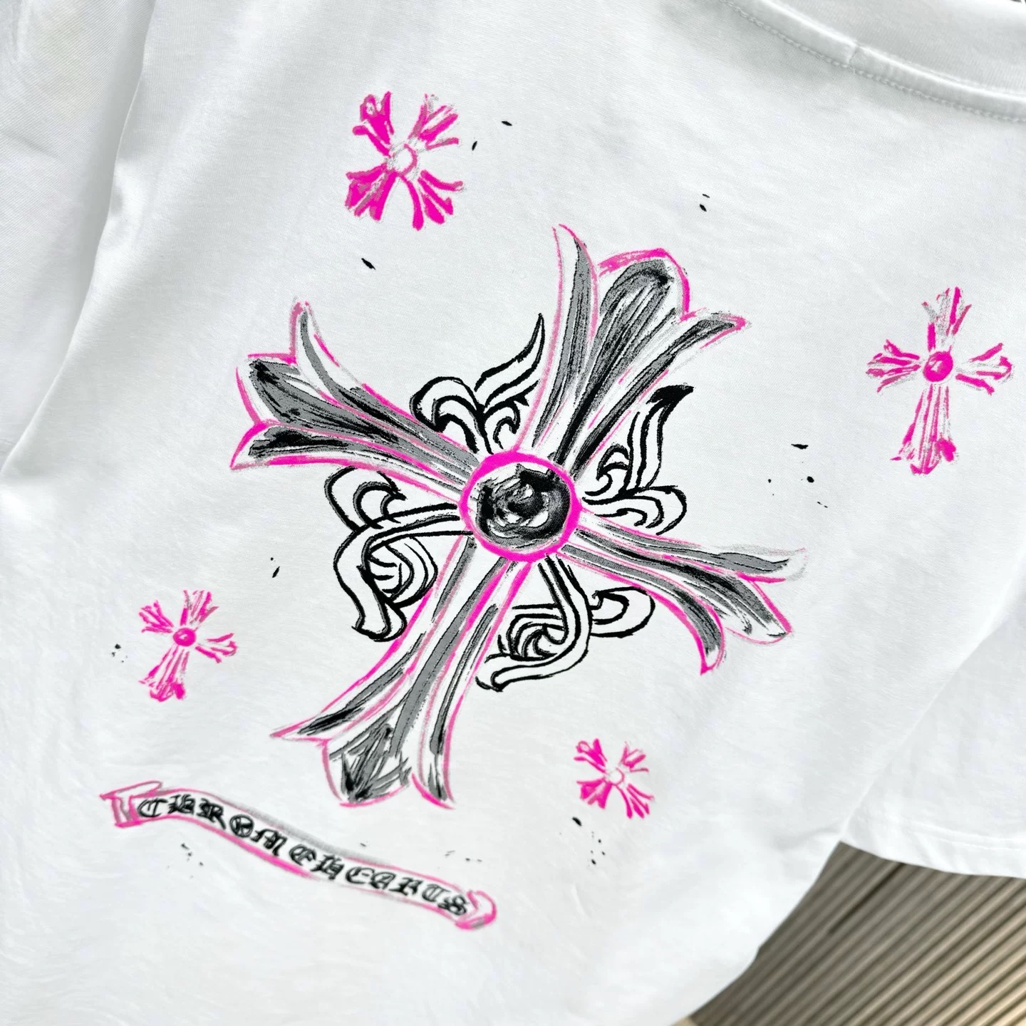 【Chrome Hearts】2025新作 クロムハーツ Tシャツ 男女兼用 高品質 半袖 CH041