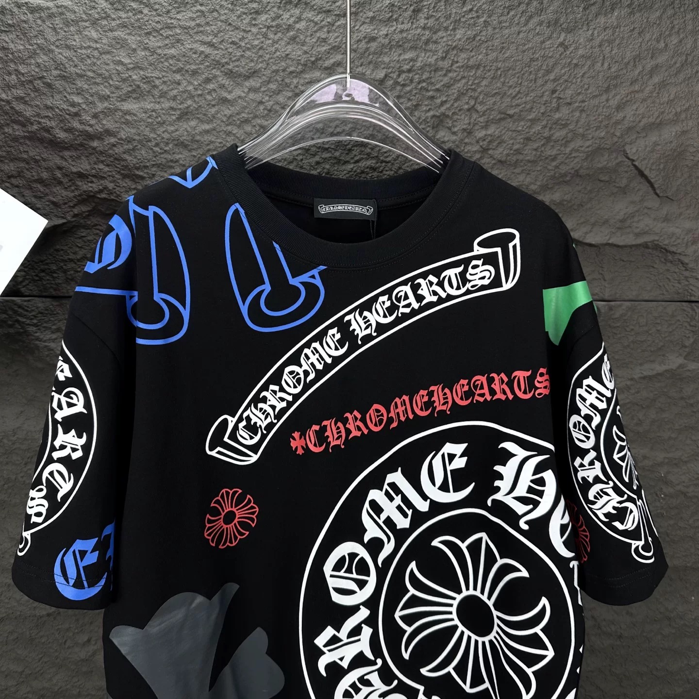 【Chrome Hearts】2025新作 クロムハーツ Tシャツ 男女兼用 高品質 半袖 CH046