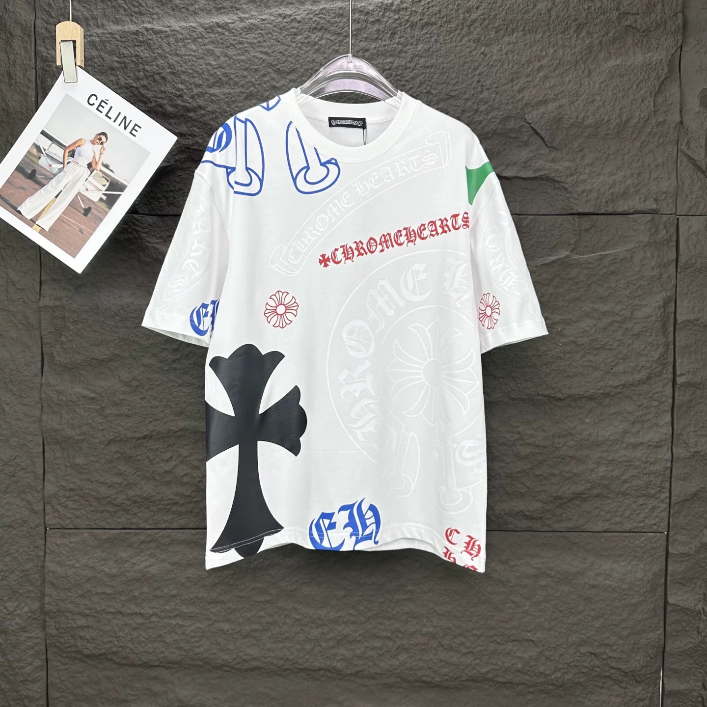 【Chrome Hearts】2025新作 クロムハーツ Tシャツ 男女兼用 高品質 半袖 CH046
