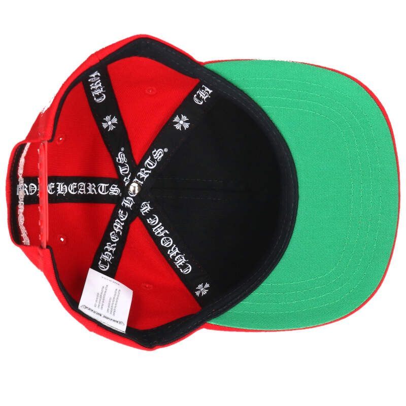 クロムハーツ Chrome Hearts CH刺繍ベースボールキャップ CH HAT