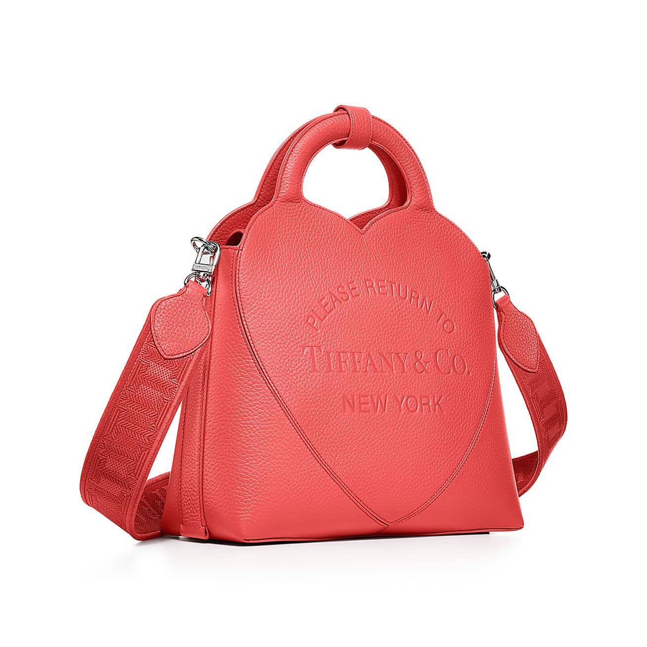 【Tiffany&Co.】◆超人気🔥日本限定 近藤千尋さん使用◆ ハート レザー ショルダーバッグ