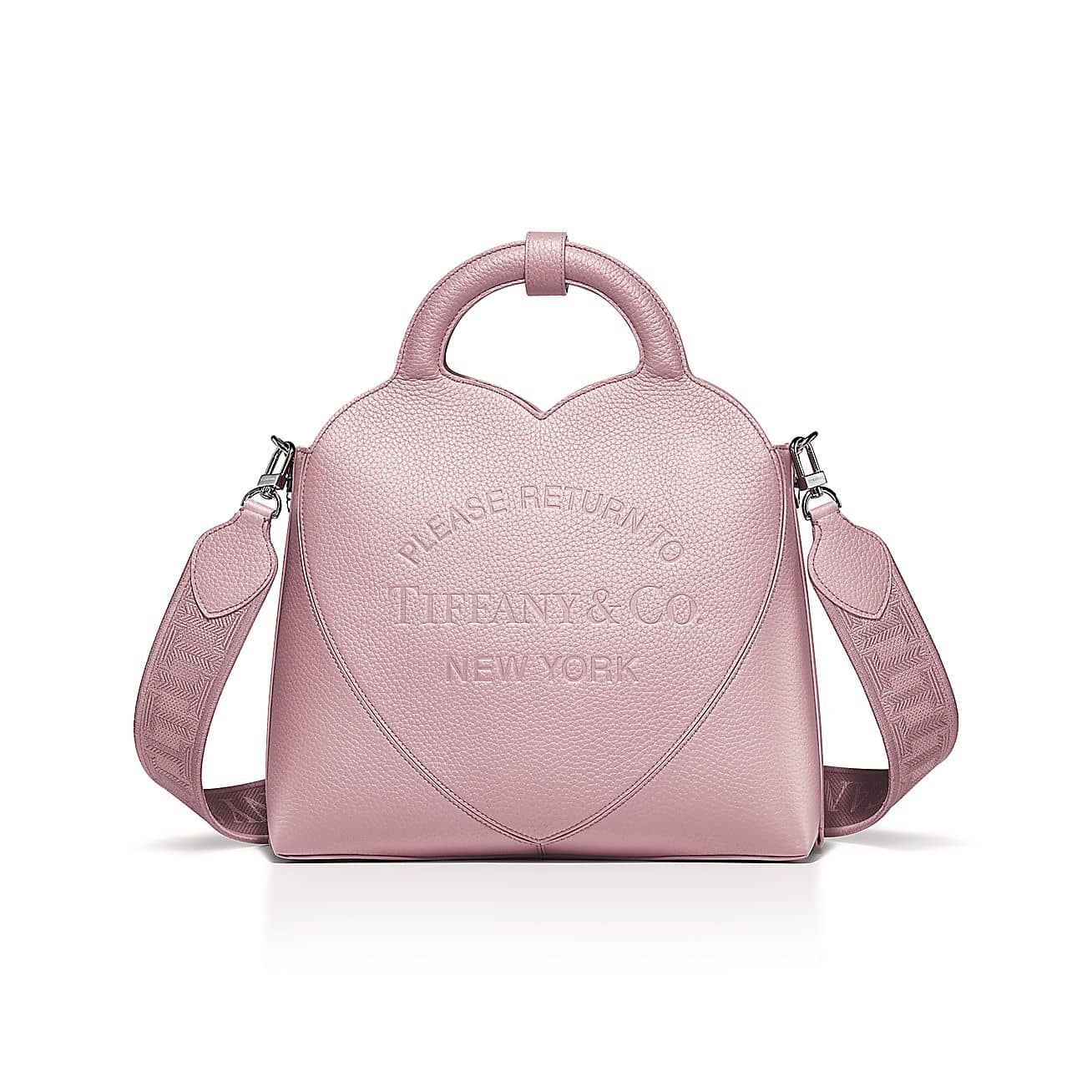 【Tiffany&Co.】◆超人気🔥日本限定 近藤千尋さん使用◆ ハート レザー ショルダーバッグ