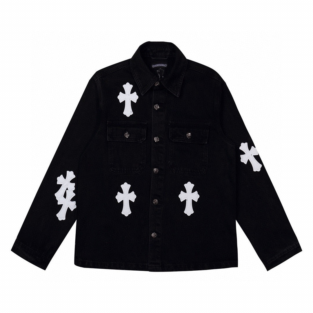 【Chrome Hearts】クロムハーツ 新作デニムジャケット Tシャツ