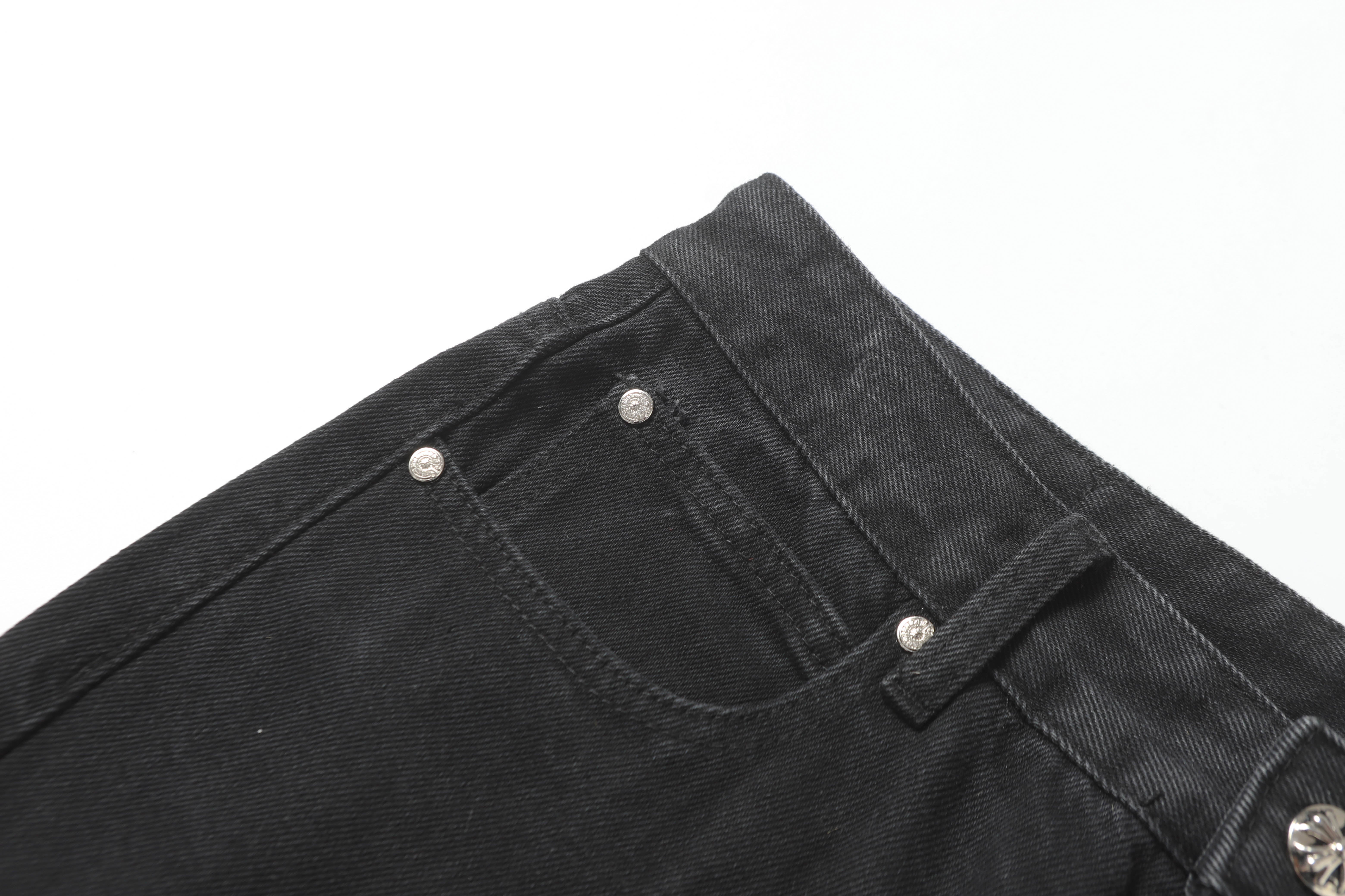 【Chrome Hearts】クロムハーツ クロスパッチ デニムジーンズ 9981