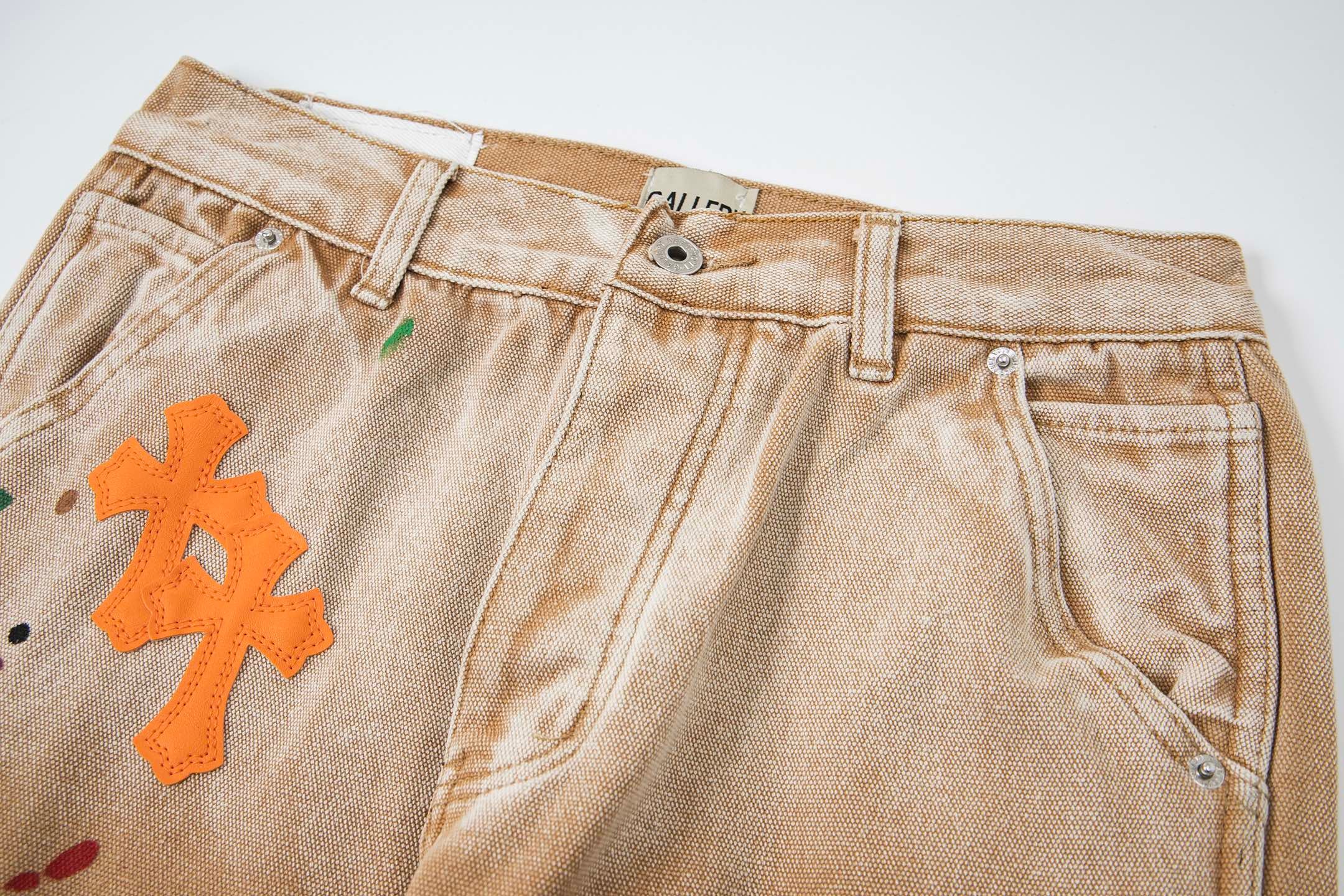 【Chrome Hearts】クロムハーツ ギャラリー部門 クロスパッチフレアデニムジーンズ8200