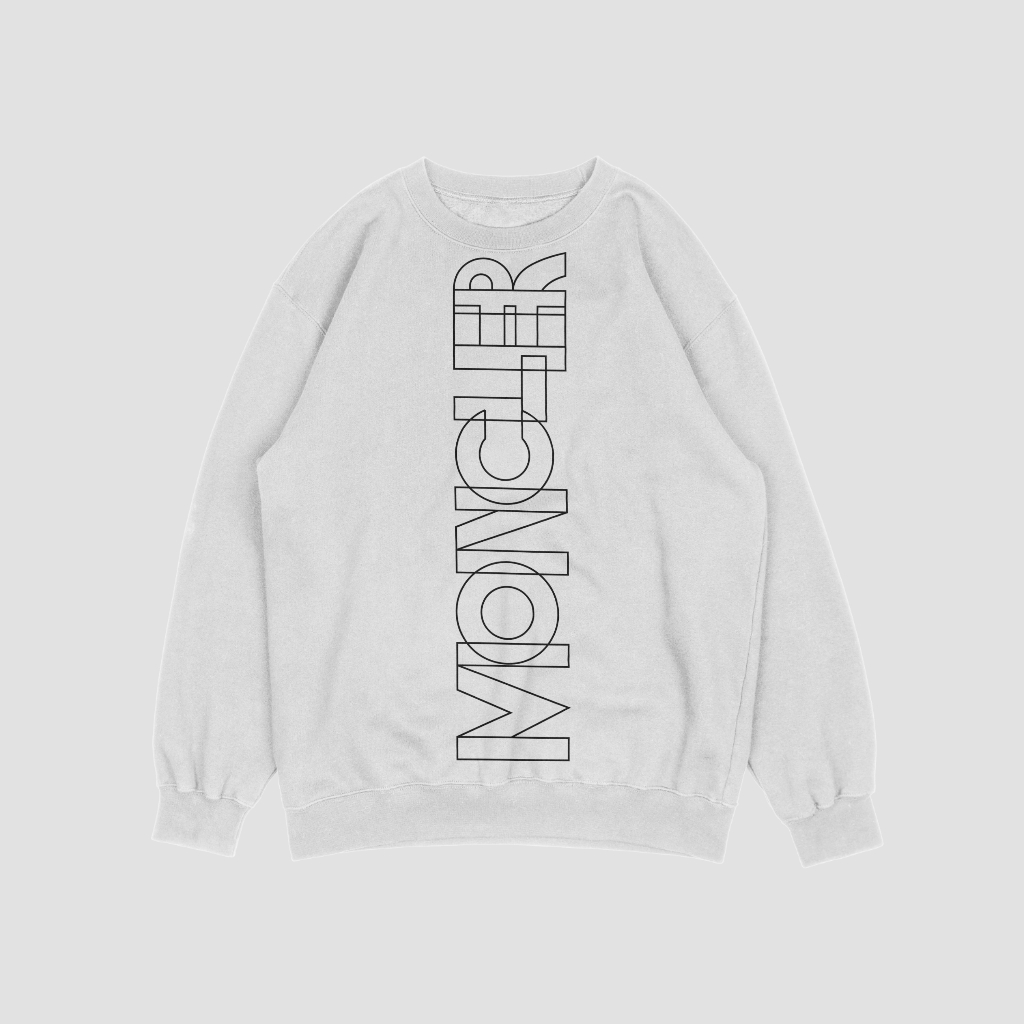 MONCLERクラシックなカジュアルスポーツスウェットクル