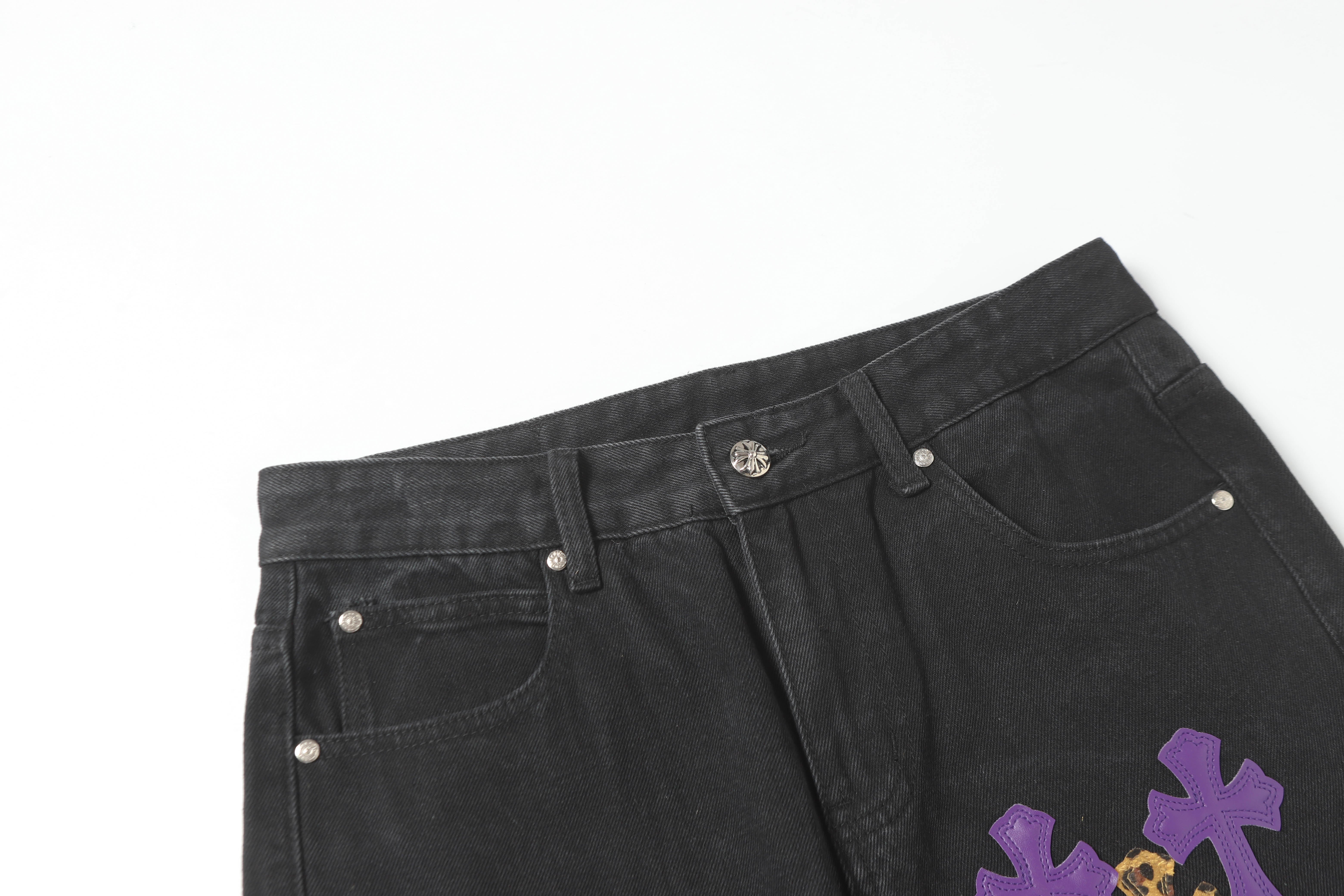 【Chrome Hearts】クロムハーツ クロスパッチ デニムジーンズ 9981