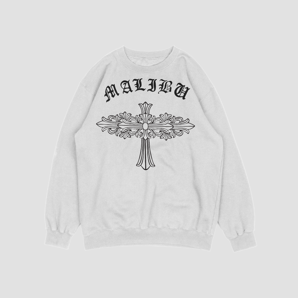 Chrome Hearts クラシックなロゴプリントスウェット クル