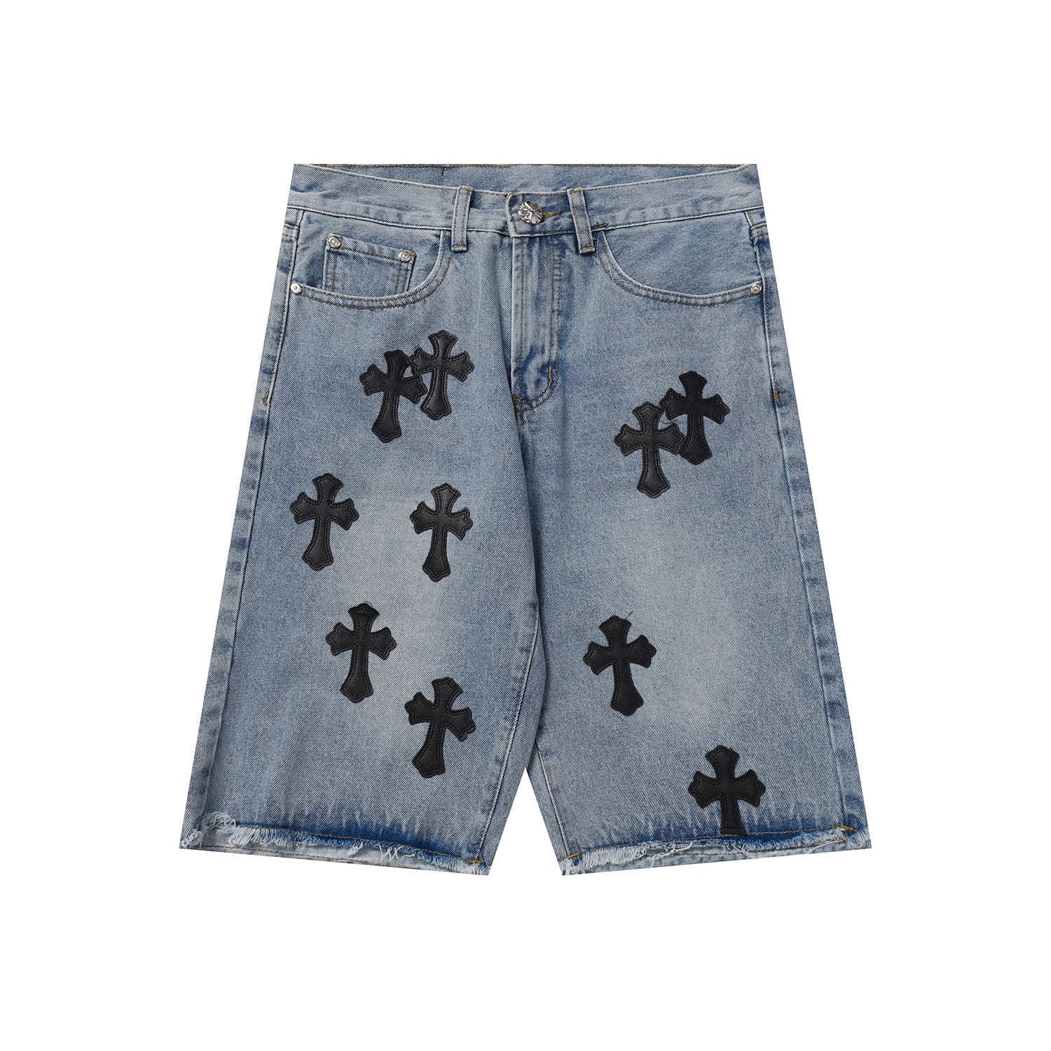 【Chrome Hearts】クロムハーツ 新作デニムショートパンツ 9919