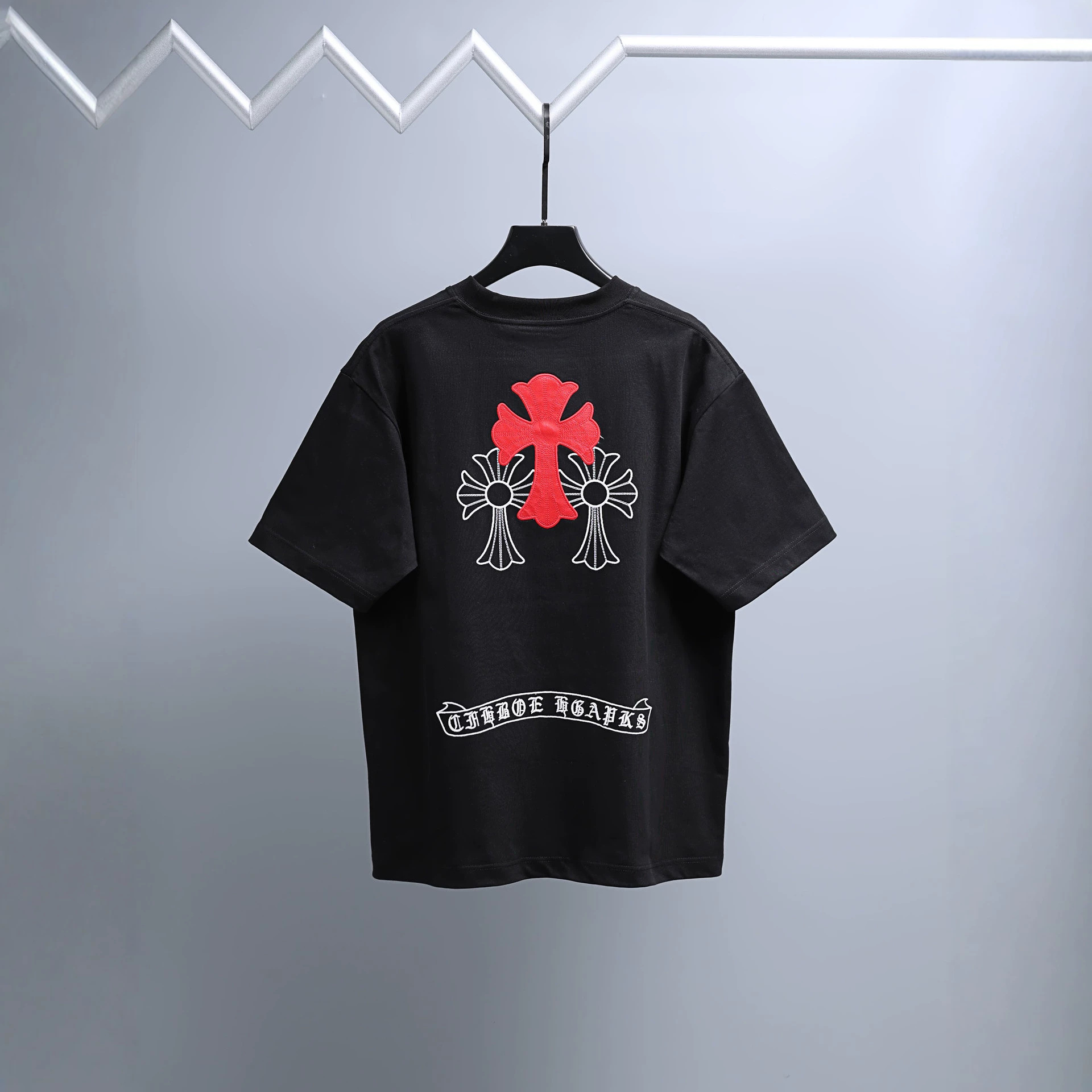 Chrome Hearts/クロムハーツ 2026SS夏新作 半袖Tシャツ 男女兼用 黑/白 CHT-26S30