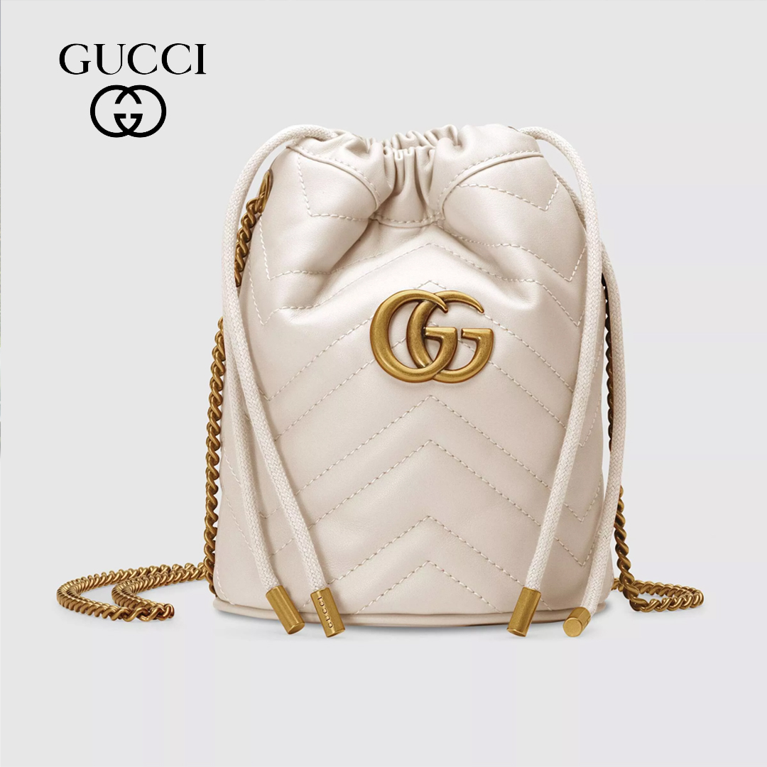 【GUCCI】グッチ マーモント ミニバケットバッグ【バッグ】