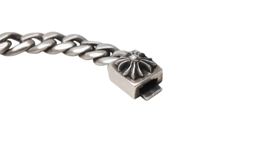 CHROME HEARTS クロムハーツ　テーパード クラシック IDブレスレットシルバー925