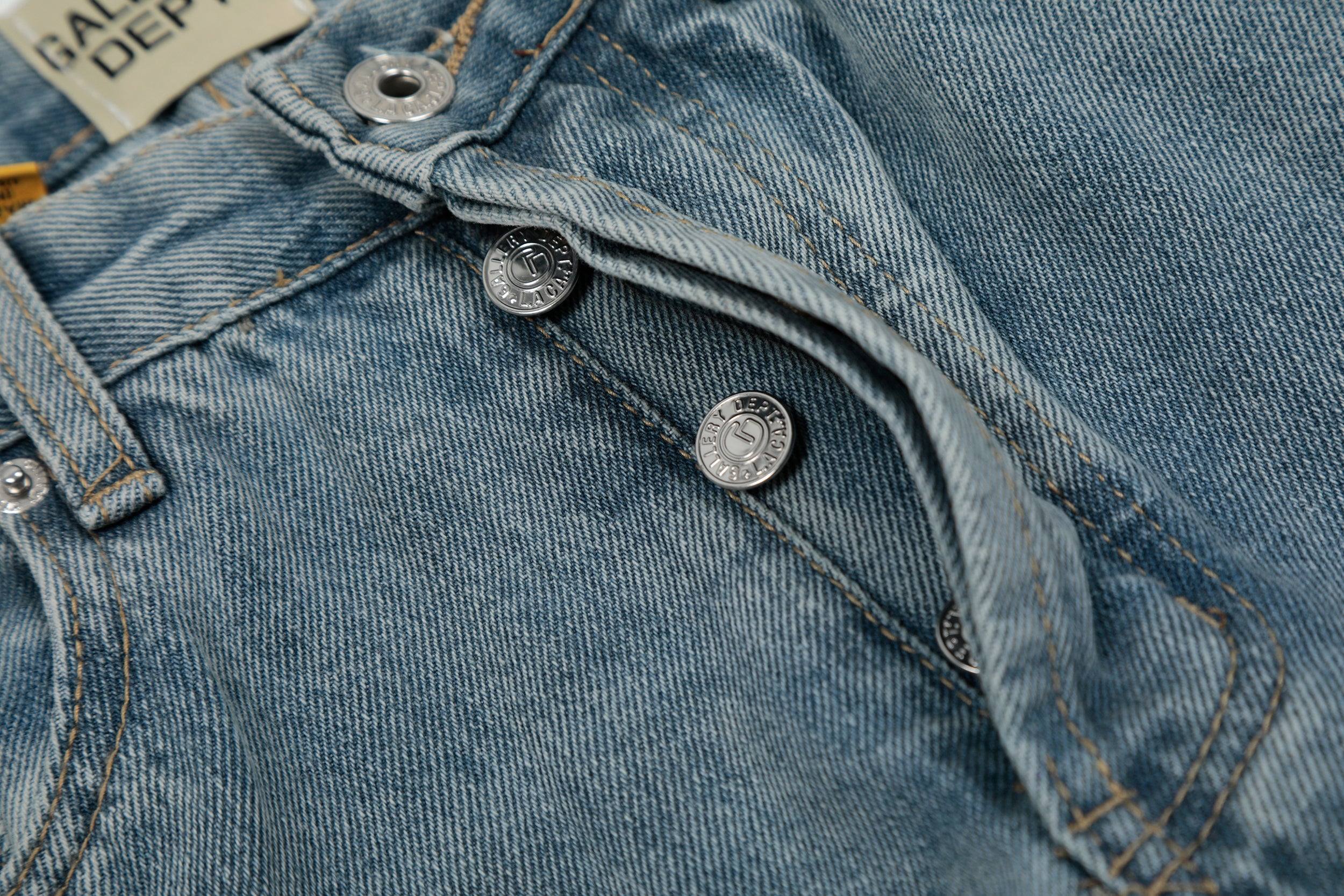 【Chrome Hearts】クロムハーツ ギャラリーデパート クロスパッチ フレアデニムジーンズ 8146