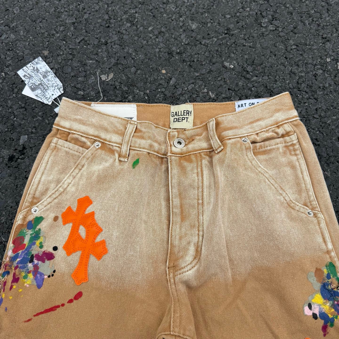 【Chrome Hearts】クロムハーツ ギャラリー部門 クロスパッチフレアデニムジーンズ8200