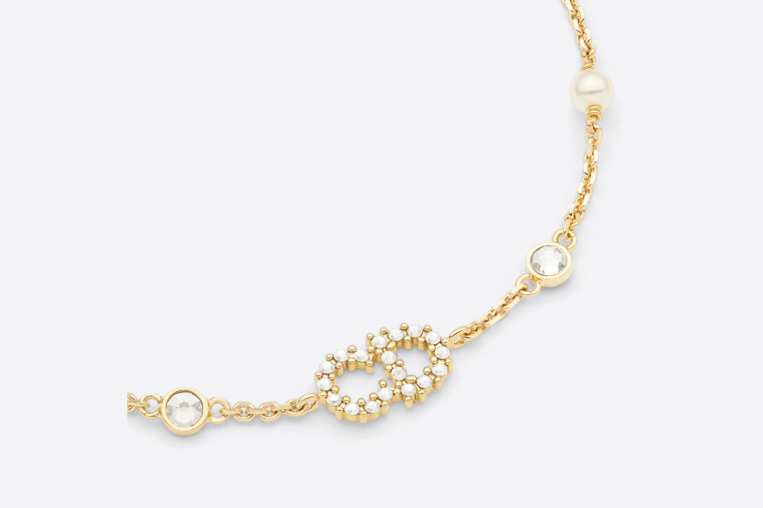 【国内発送/直営店】CLAIR D LUNE ブレスレット メタル・レジンパール・クリスタル