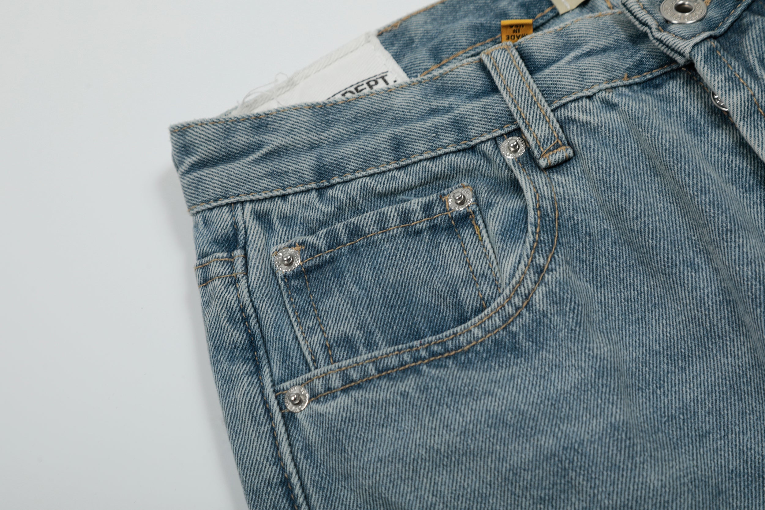 【Chrome Hearts】クロムハーツ ギャラリーデパート クロスパッチ フレアデニムジーンズ 8146